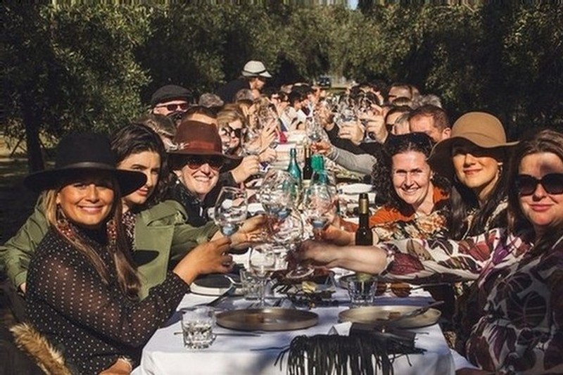 Olive Long Table lunch at Whispering Brook