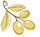 Olive leaves icon